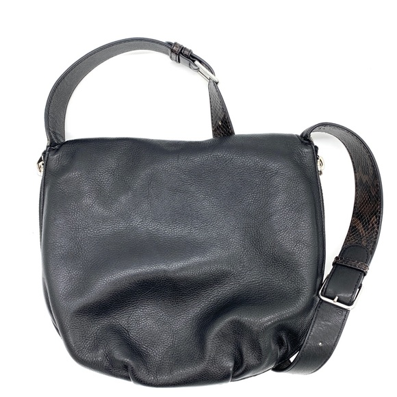 Marc Jacobs Black Leather Expendable Shoulder Bag - Picture 2 of 12